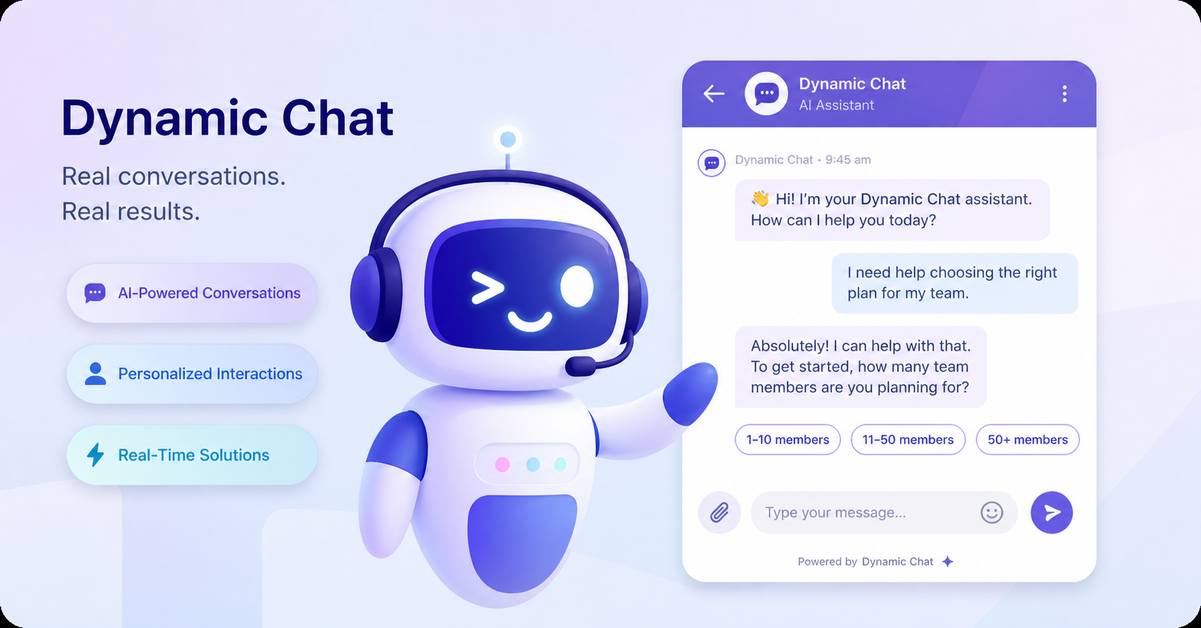 Dynamic Chat